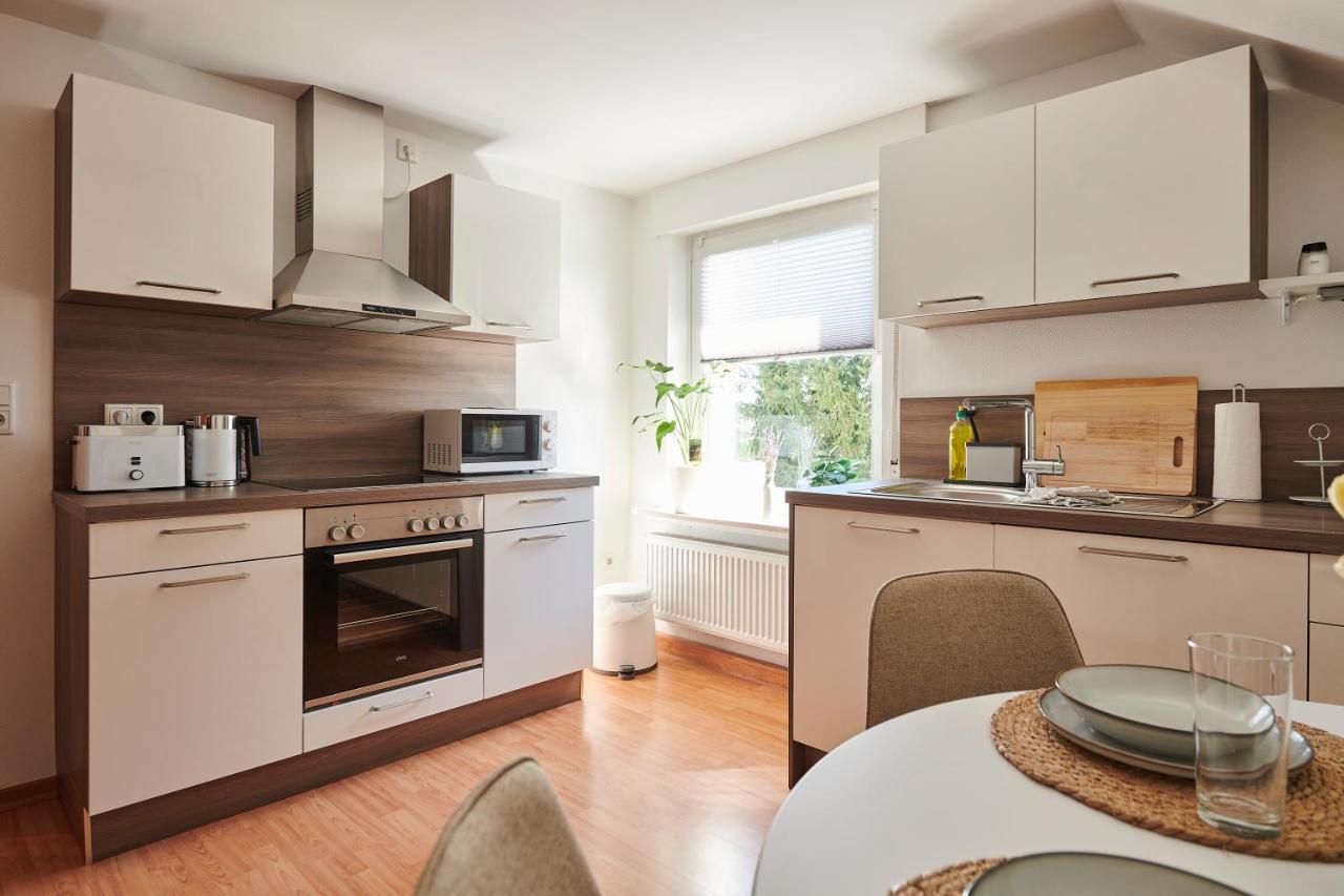 Grosszuegig & Stilvoll Parkplatz ,Ruhige Lage, 5 Personen, Langzeit Apartamento Paderborn Exterior foto